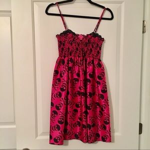 Betsey Johnson skulls and crossbones dress